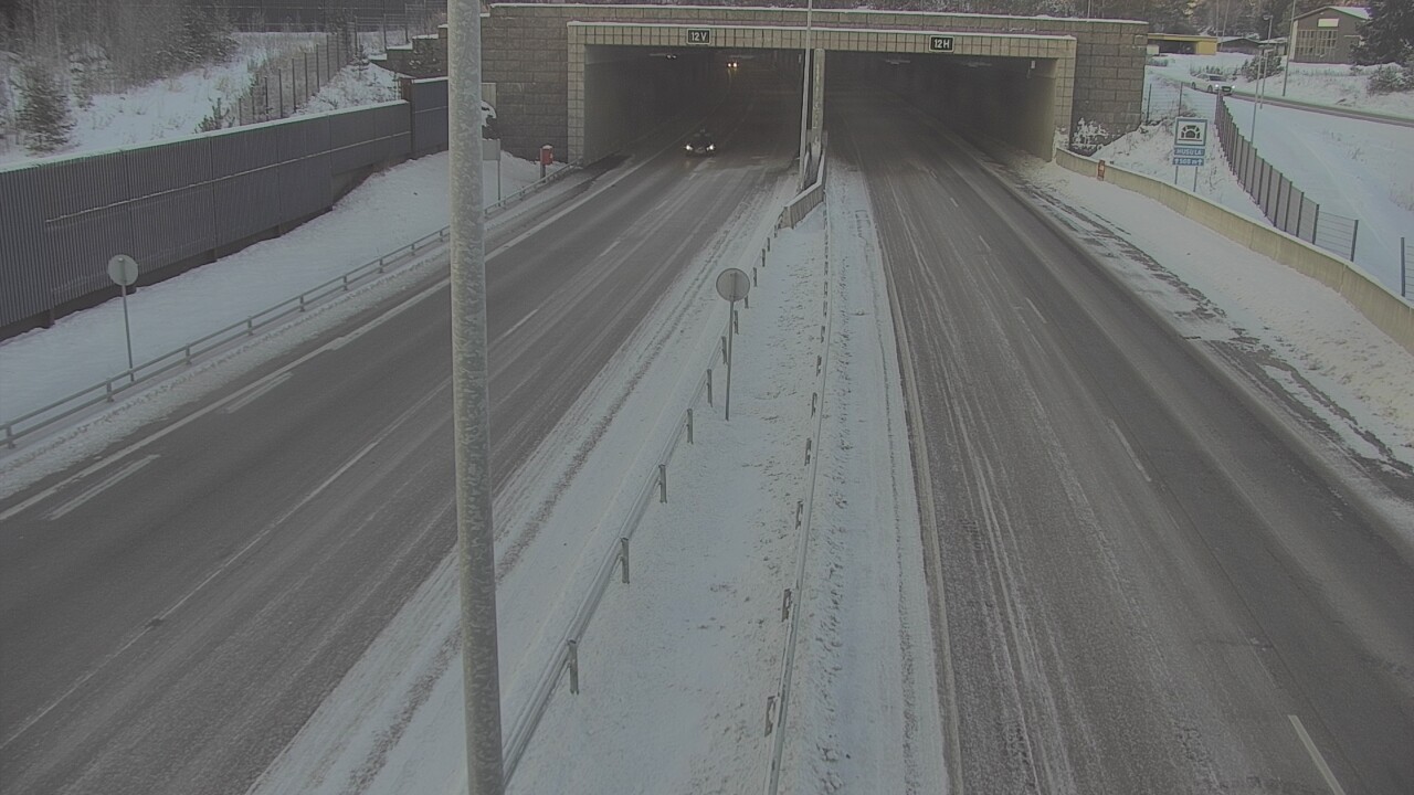 Kelikamerat Kuva Tie 7 Hamina, Husula, puomi itä, Hamina, Kymenlaakso