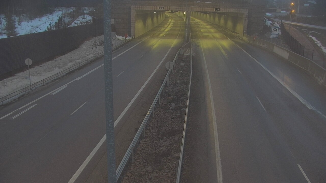 Kelikamerat Kuva Tie 7 Hamina, Husula, puomi itä, Hamina, Kymenlaakso