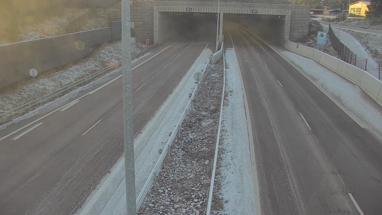 Kelikamerat Kuva Tie 7 Hamina, Husula, puomi itä, Hamina, Kymenlaakso