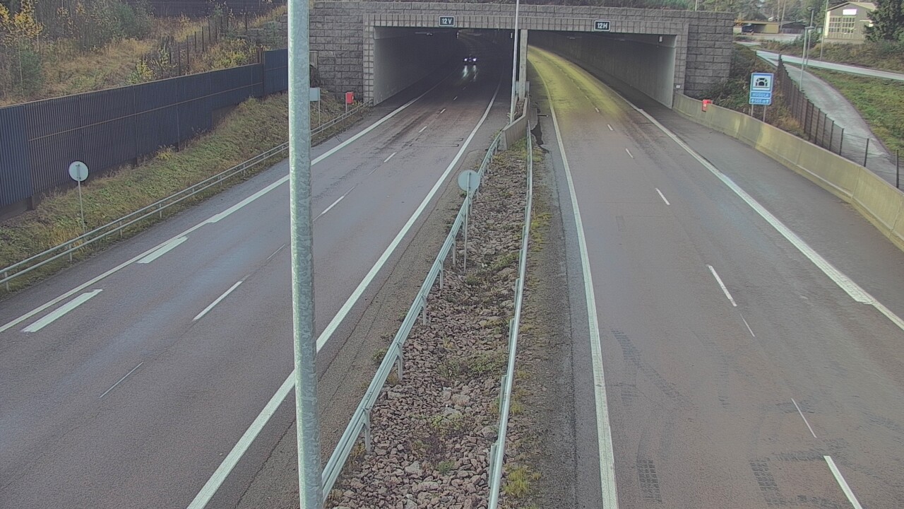 Kelikamerat Kuva Tie 7 Hamina, Husula, puomi itä, Hamina, Kymenlaakso