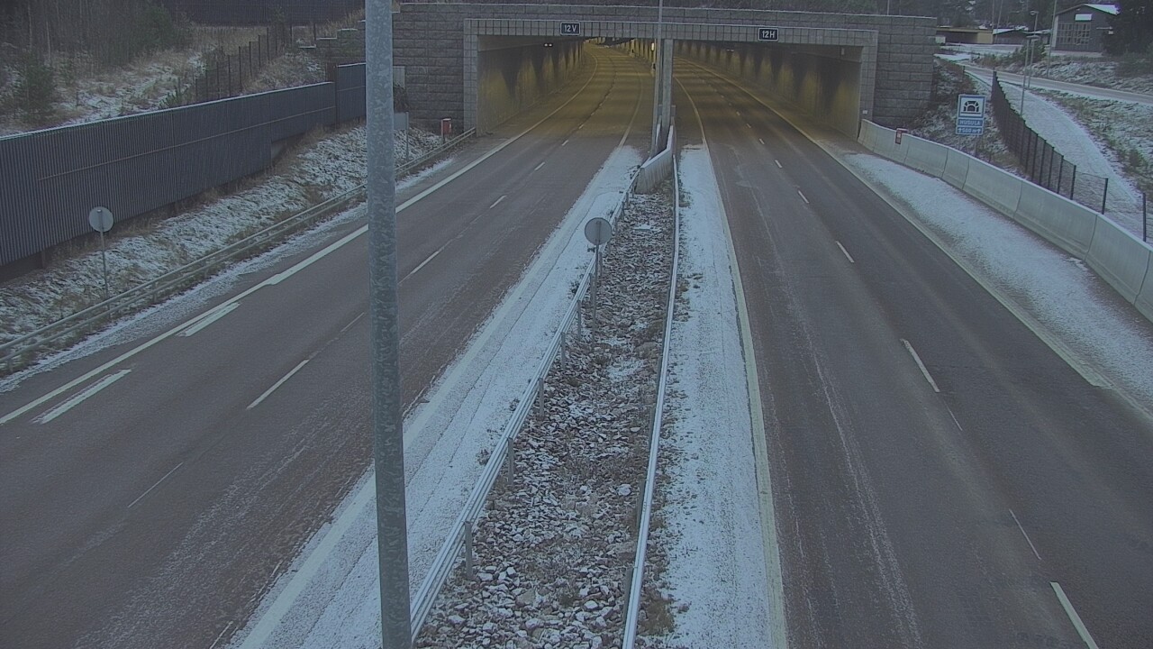 Kelikamerat Kuva Tie 7 Hamina, Husula, puomi itä, Hamina, Kymenlaakso