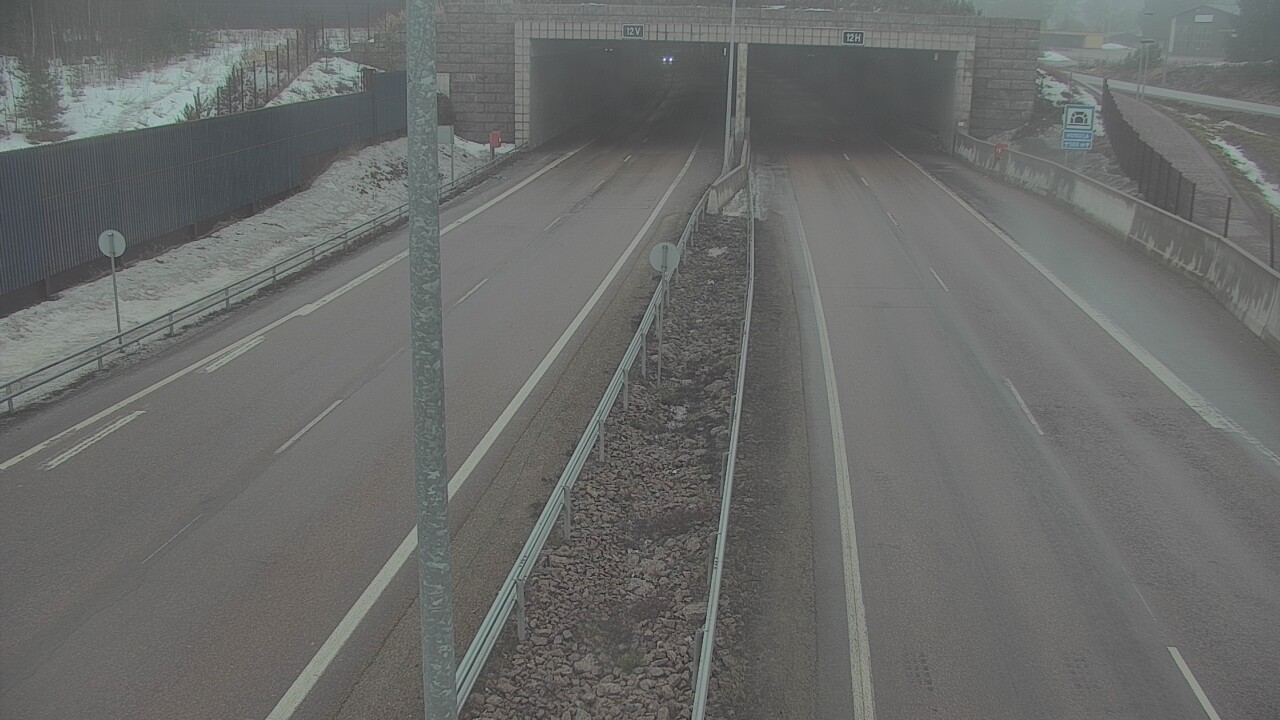 Kelikamerat Kuva Tie 7 Hamina, Husula, puomi itä, Hamina, Kymenlaakso