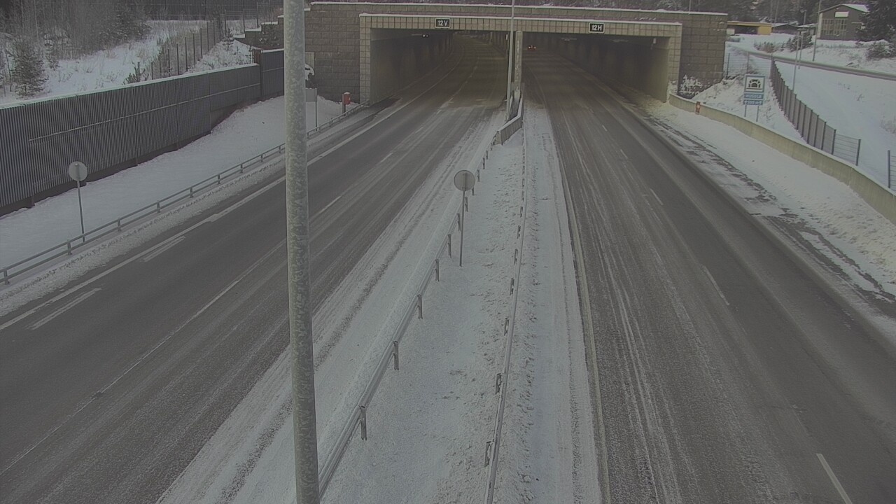 Kelikamerat Kuva Tie 7 Hamina, Husula, puomi itä, Hamina, Kymenlaakso