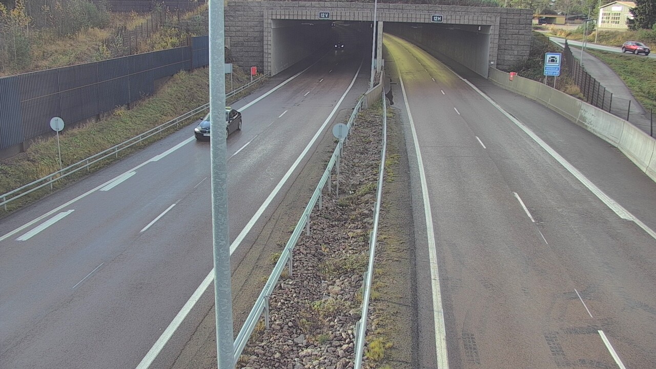 Kelikamerat Kuva Tie 7 Hamina, Husula, puomi itä, Hamina, Kymenlaakso