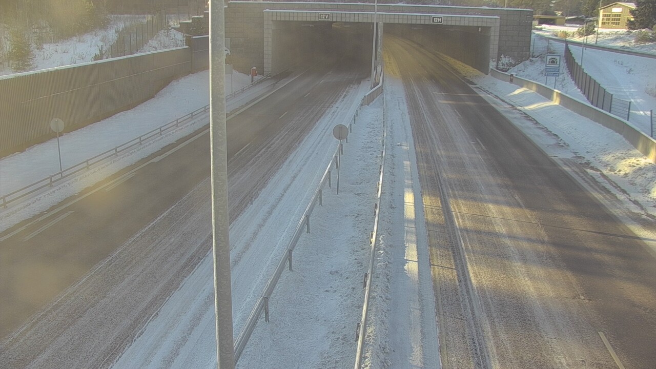 Kelikamerat Kuva Tie 7 Hamina, Husula, puomi itä, Hamina, Kymenlaakso