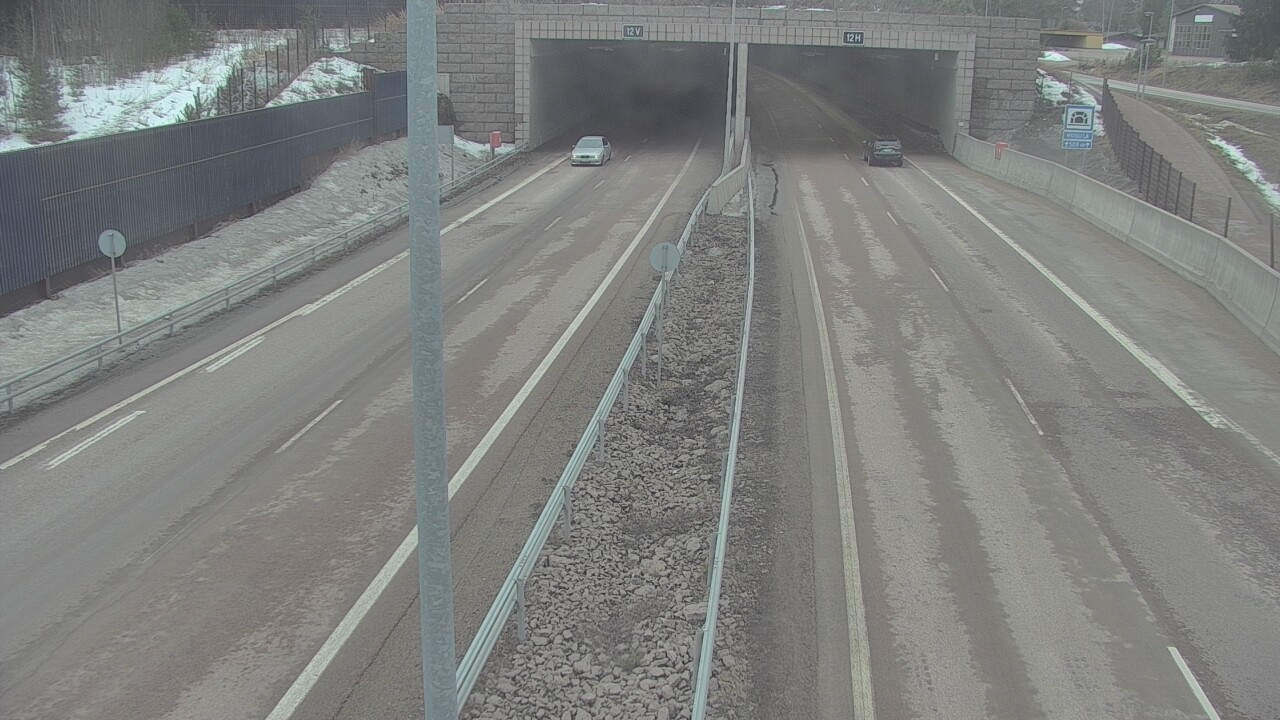 Kelikamerat Kuva Tie 7 Hamina, Husula, puomi itä, Hamina, Kymenlaakso