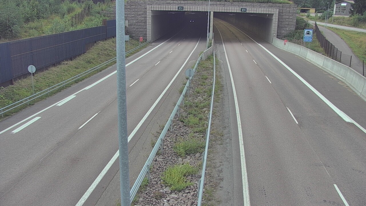 Weather Camera Image Väg 7 Fredrikshamn, Husula, bom öst, Hamina, Kymenlaakso