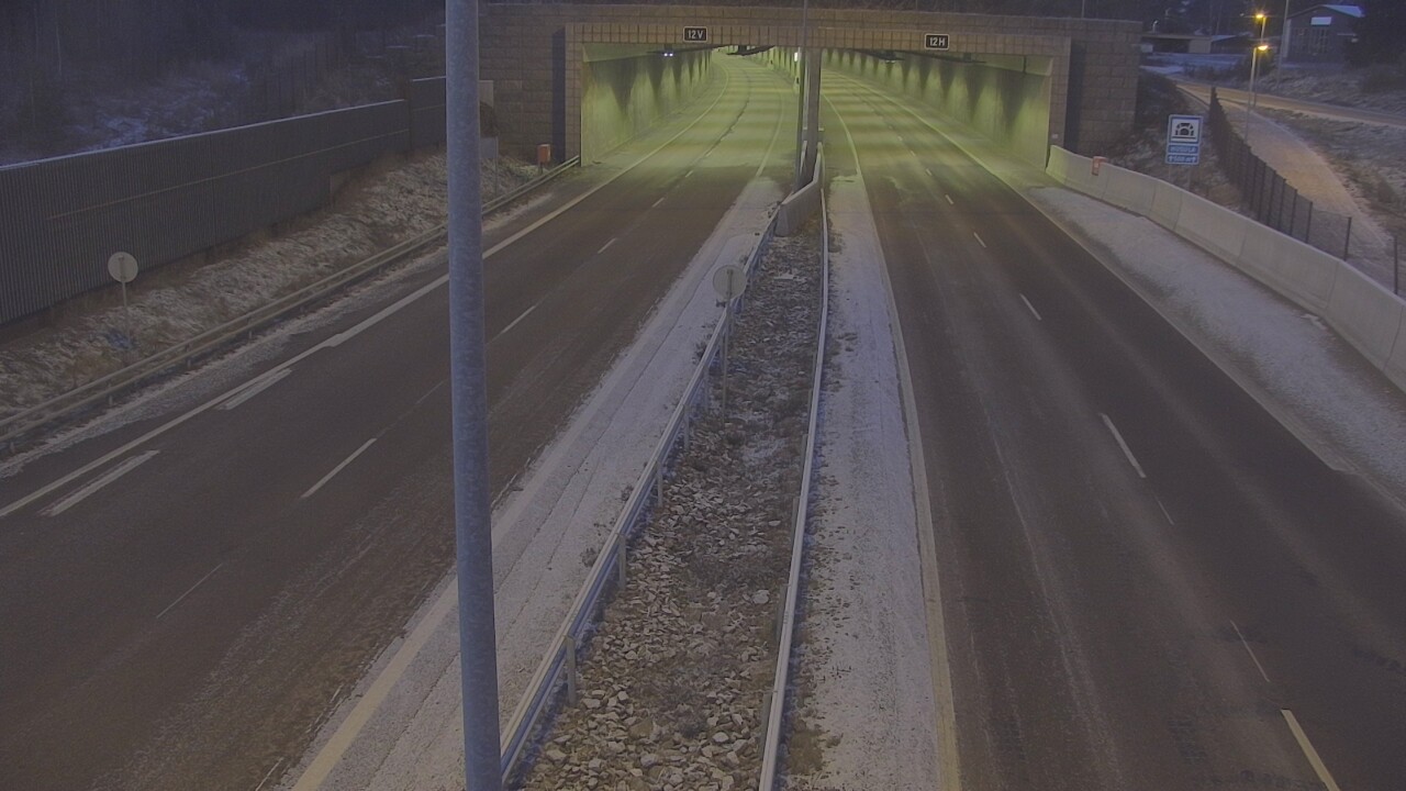 Kelikamerat Kuva Tie 7 Hamina, Husula, puomi itä, Hamina, Kymenlaakso