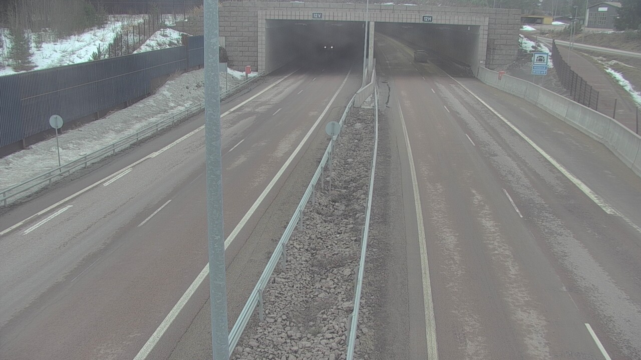 Kelikamerat Kuva Tie 7 Hamina, Husula, puomi itä, Hamina, Kymenlaakso