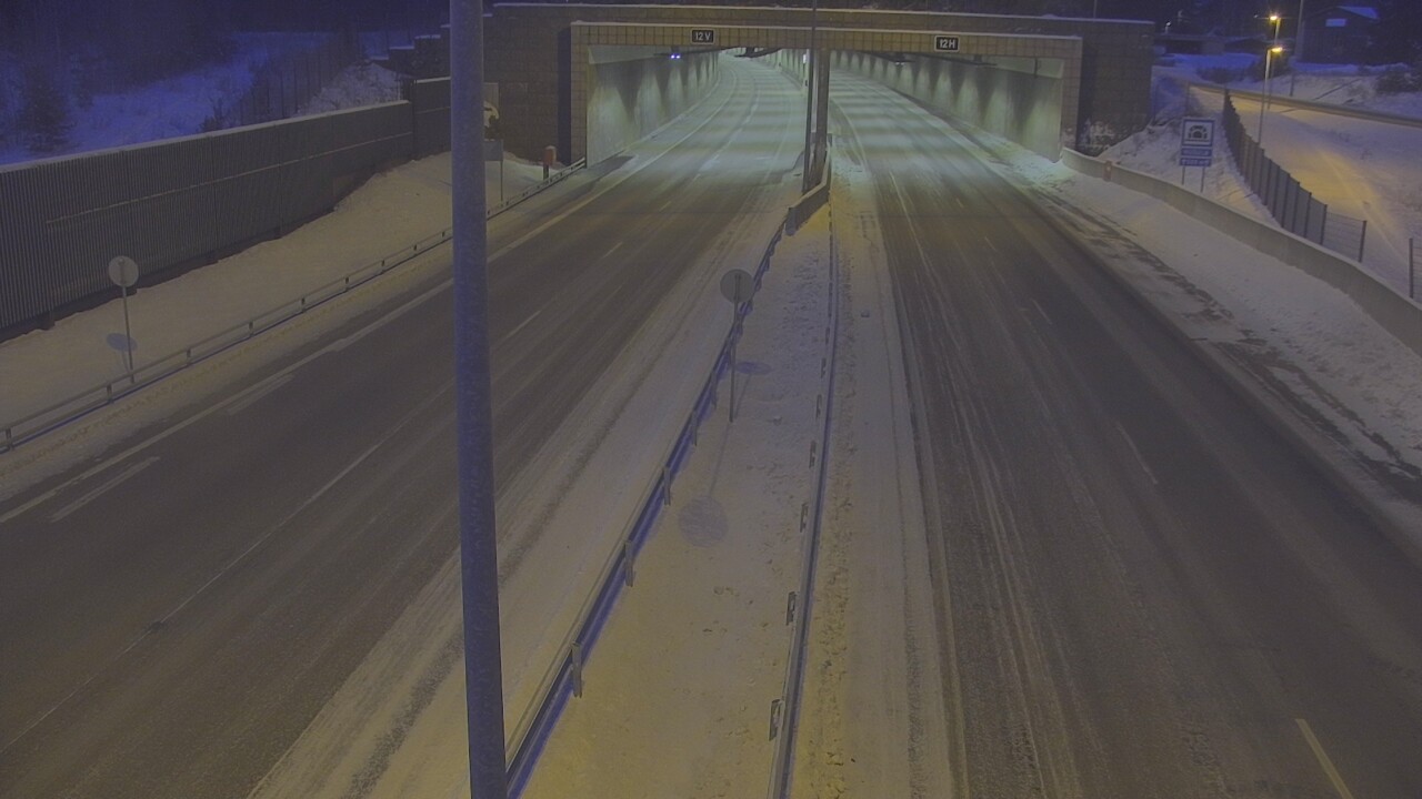 Kelikamerat Kuva Tie 7 Hamina, Husula, puomi itä, Hamina, Kymenlaakso