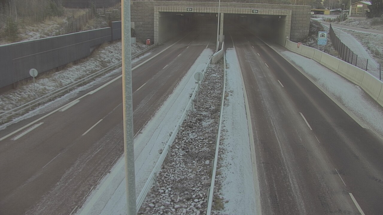 Kelikamerat Kuva Tie 7 Hamina, Husula, puomi itä, Hamina, Kymenlaakso