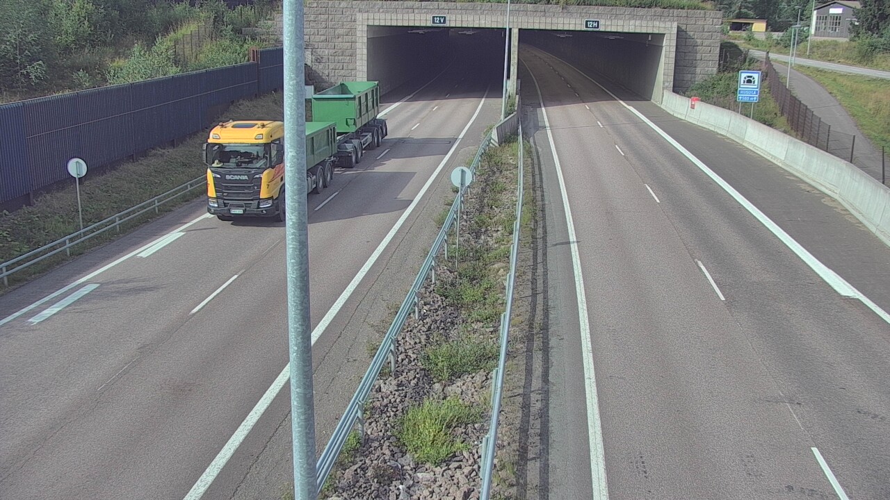 Weather Camera Image Väg 7 Fredrikshamn, Husula, bom öst, Hamina, Kymenlaakso