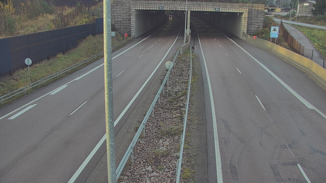 Kelikamerat Kuva Tie 7 Hamina, Husula, puomi itä, Hamina, Kymenlaakso