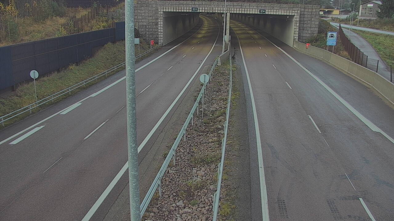 Kelikamerat Kuva Tie 7 Hamina, Husula, puomi itä, Hamina, Kymenlaakso