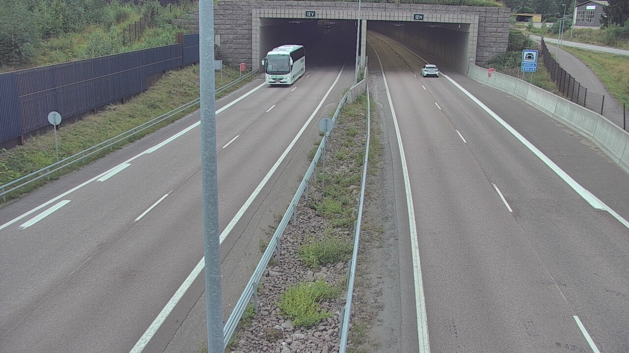 Weather Camera Image Väg 7 Fredrikshamn, Husula, bom öst, Hamina, Kymenlaakso