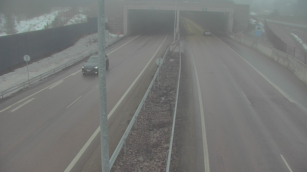 Kelikamerat Kuva Tie 7 Hamina, Husula, puomi itä, Hamina, Kymenlaakso