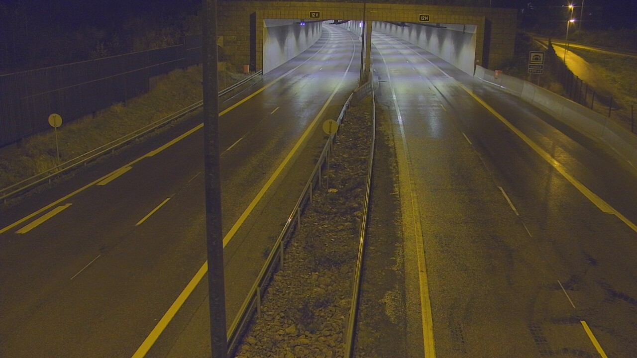 Weather Camera Image Väg 7 Fredrikshamn, Husula, bom öst, Hamina, Kymenlaakso