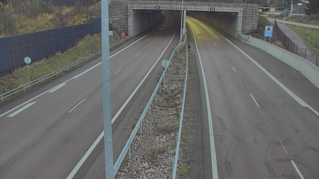 Kelikamerat Kuva Tie 7 Hamina, Husula, puomi itä, Hamina, Kymenlaakso