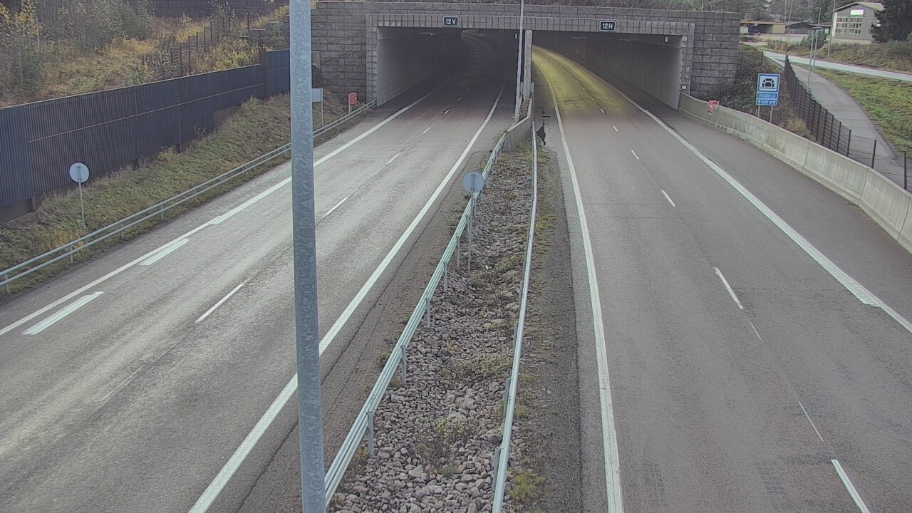 Kelikamerat Kuva Tie 7 Hamina, Husula, puomi itä, Hamina, Kymenlaakso