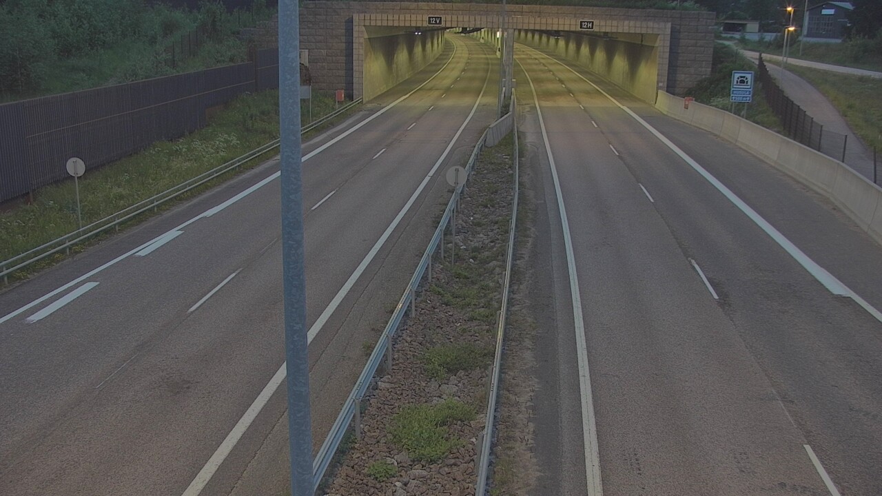 Kelikamerat Kuva Tie 7 Hamina, Husula, puomi itä, Hamina, Kymenlaakso