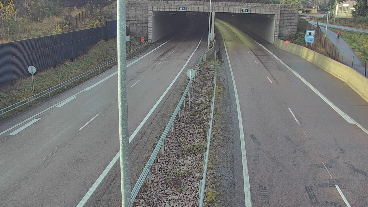 Kelikamerat Kuva Tie 7 Hamina, Husula, puomi itä, Hamina, Kymenlaakso