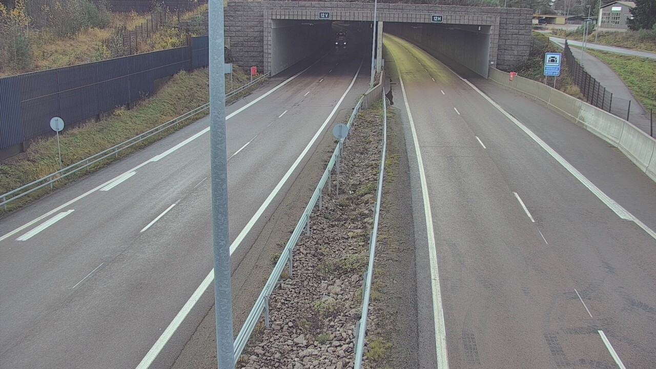 Kelikamerat Kuva Tie 7 Hamina, Husula, puomi itä, Hamina, Kymenlaakso