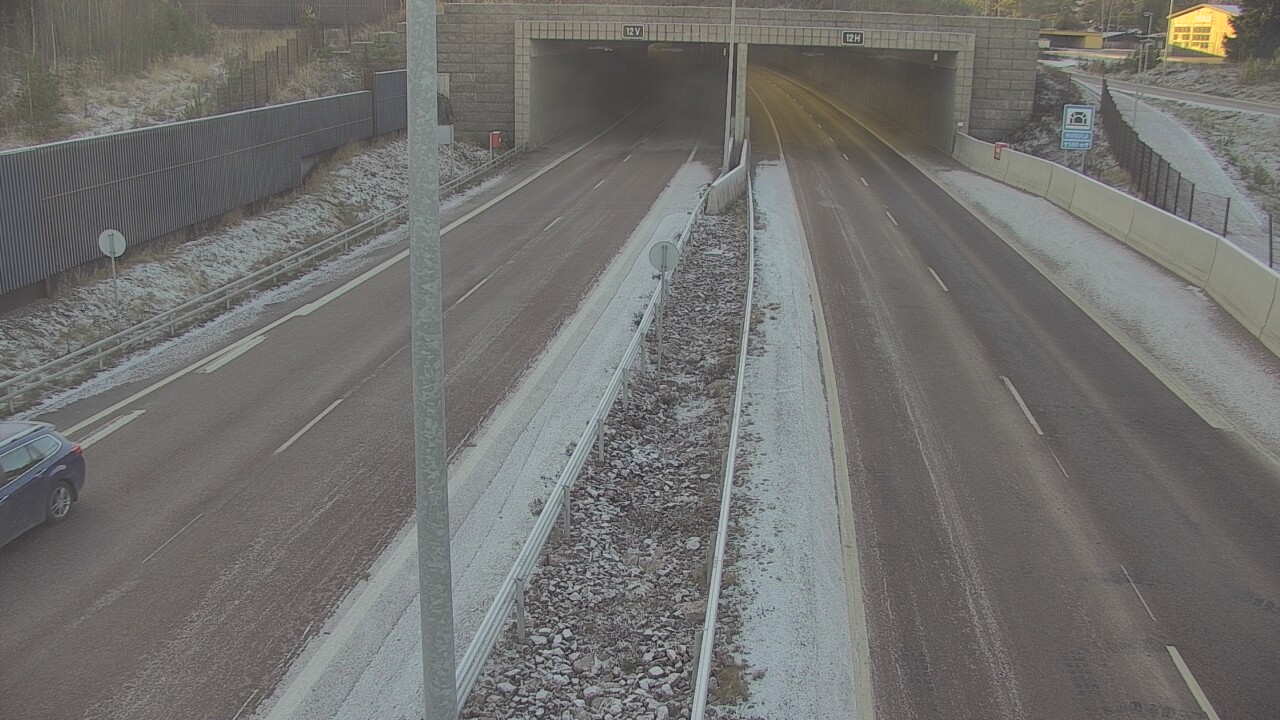 Kelikamerat Kuva Tie 7 Hamina, Husula, puomi itä, Hamina, Kymenlaakso