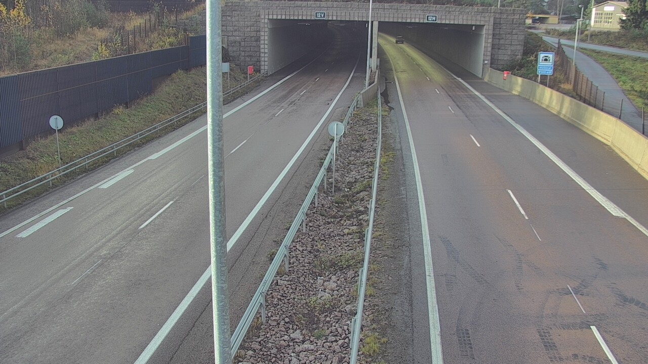 Kelikamerat Kuva Tie 7 Hamina, Husula, puomi itä, Hamina, Kymenlaakso