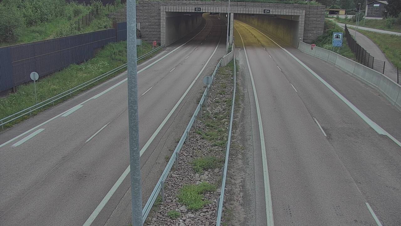 Kelikamerat Kuva Tie 7 Hamina, Husula, puomi itä, Hamina, Kymenlaakso