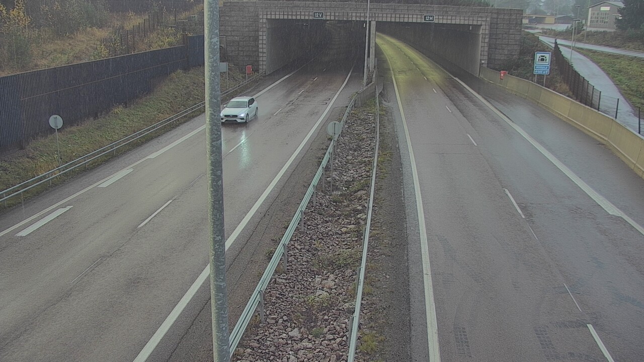 Kelikamerat Kuva Tie 7 Hamina, Husula, puomi itä, Hamina, Kymenlaakso