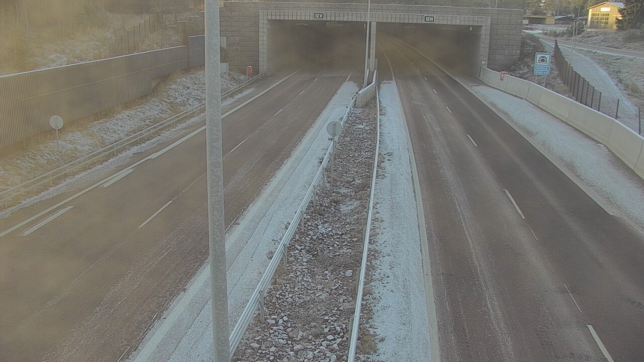 Kelikamerat Kuva Tie 7 Hamina, Husula, puomi itä, Hamina, Kymenlaakso