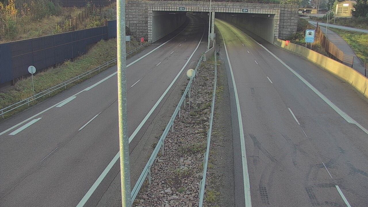 Kelikamerat Kuva Tie 7 Hamina, Husula, puomi itä, Hamina, Kymenlaakso