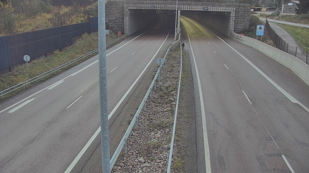 Kelikamerat Kuva Tie 7 Hamina, Husula, puomi itä, Hamina, Kymenlaakso