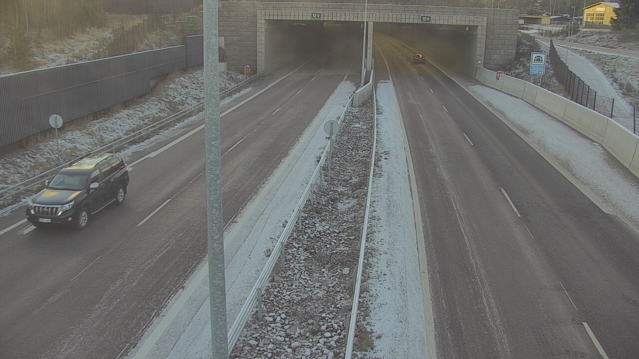 Kelikamerat Kuva Tie 7 Hamina, Husula, puomi itä, Hamina, Kymenlaakso