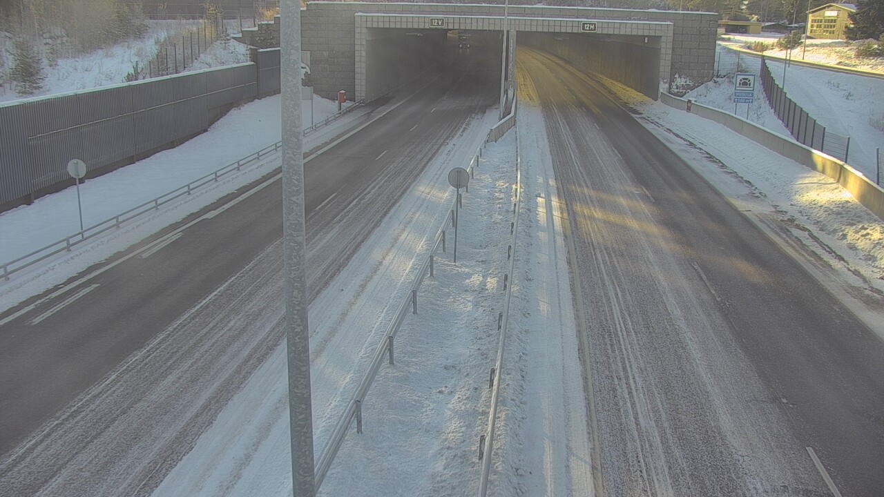 Kelikamerat Kuva Tie 7 Hamina, Husula, puomi itä, Hamina, Kymenlaakso