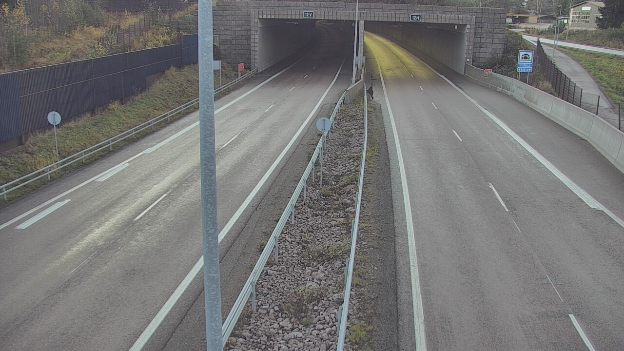 Kelikamerat Kuva Tie 7 Hamina, Husula, puomi itä, Hamina, Kymenlaakso