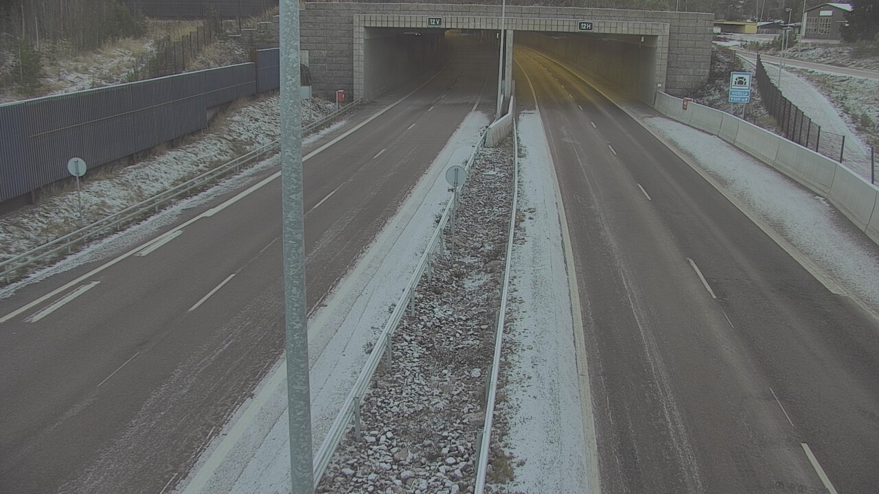 Kelikamerat Kuva Tie 7 Hamina, Husula, puomi itä, Hamina, Kymenlaakso