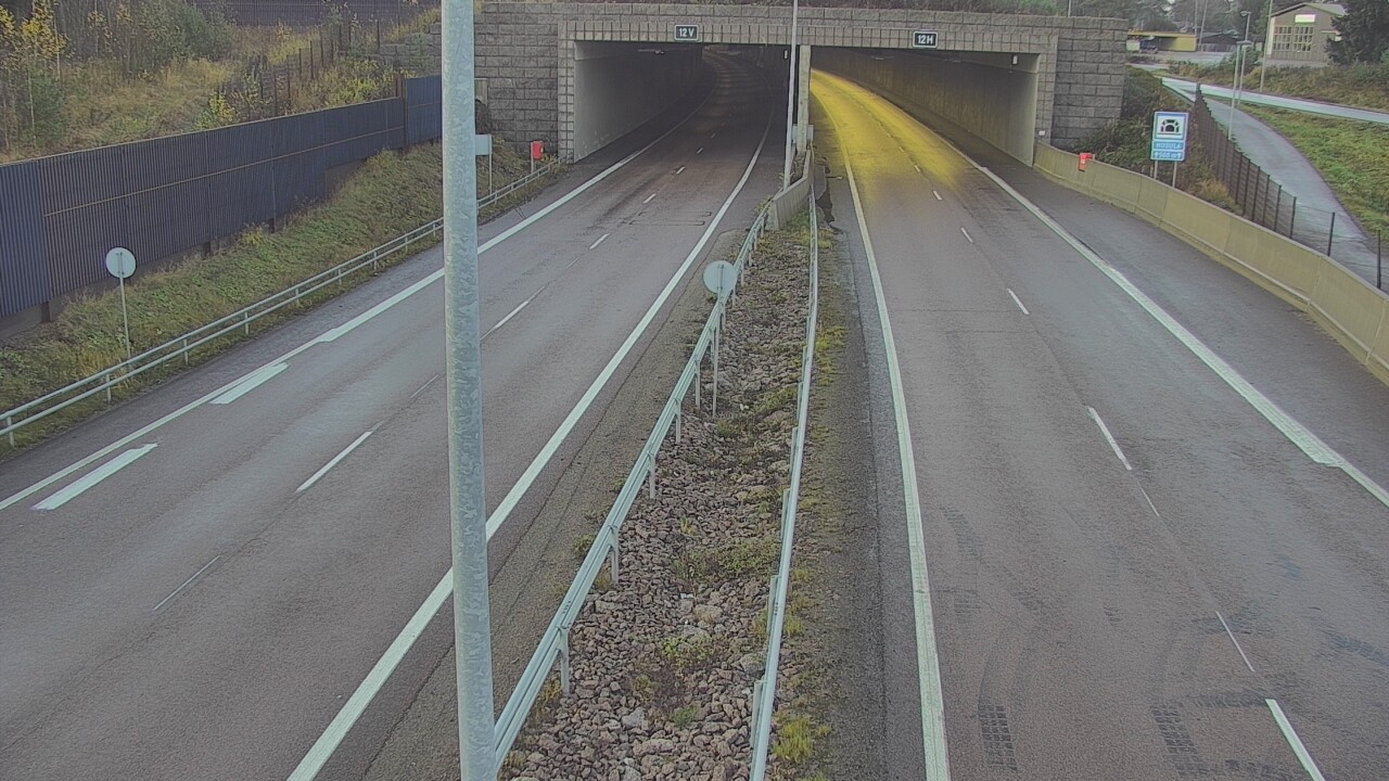 Kelikamerat Kuva Tie 7 Hamina, Husula, puomi itä, Hamina, Kymenlaakso