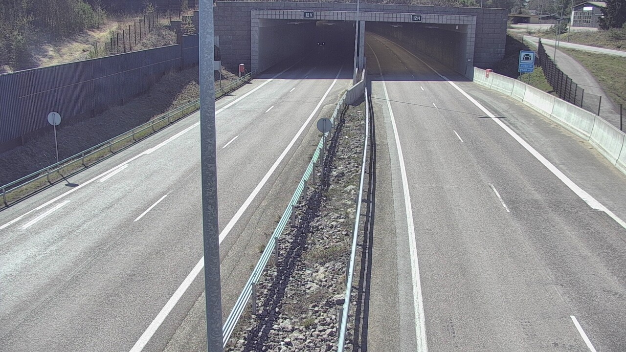 Weather Camera Image Väg 7 Fredrikshamn, Husula, bom öst, Hamina, Kymenlaakso