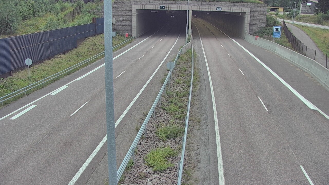 Weather Camera Image Väg 7 Fredrikshamn, Husula, bom öst, Hamina, Kymenlaakso