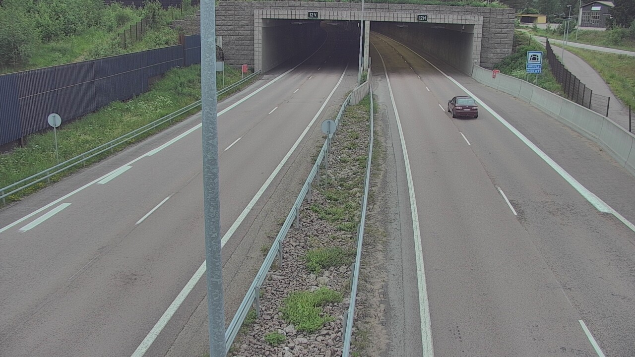 Kelikamerat Kuva Tie 7 Hamina, Husula, puomi itä, Hamina, Kymenlaakso