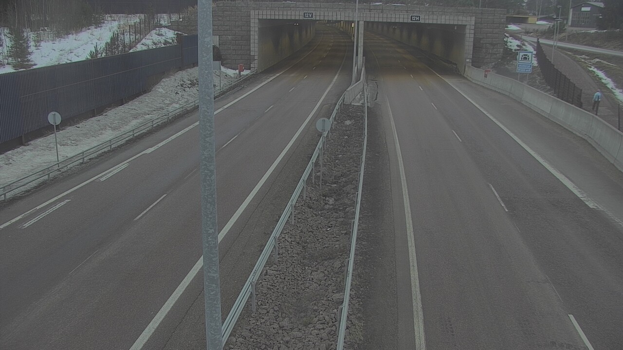 Kelikamerat Kuva Tie 7 Hamina, Husula, puomi itä, Hamina, Kymenlaakso