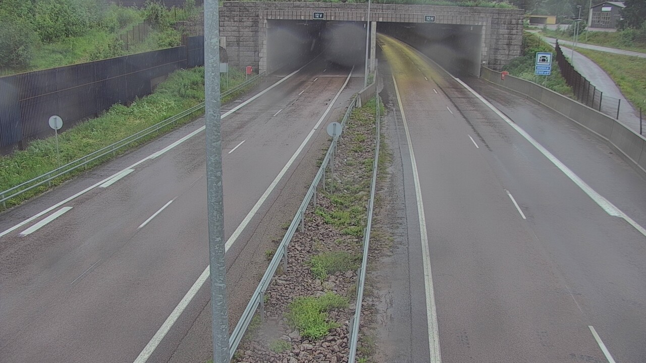 Weather Camera Image Väg 7 Fredrikshamn, Husula, bom öst, Hamina, Kymenlaakso