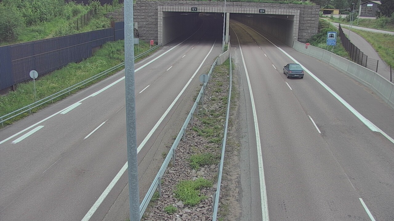 Kelikamerat Kuva Tie 7 Hamina, Husula, puomi itä, Hamina, Kymenlaakso