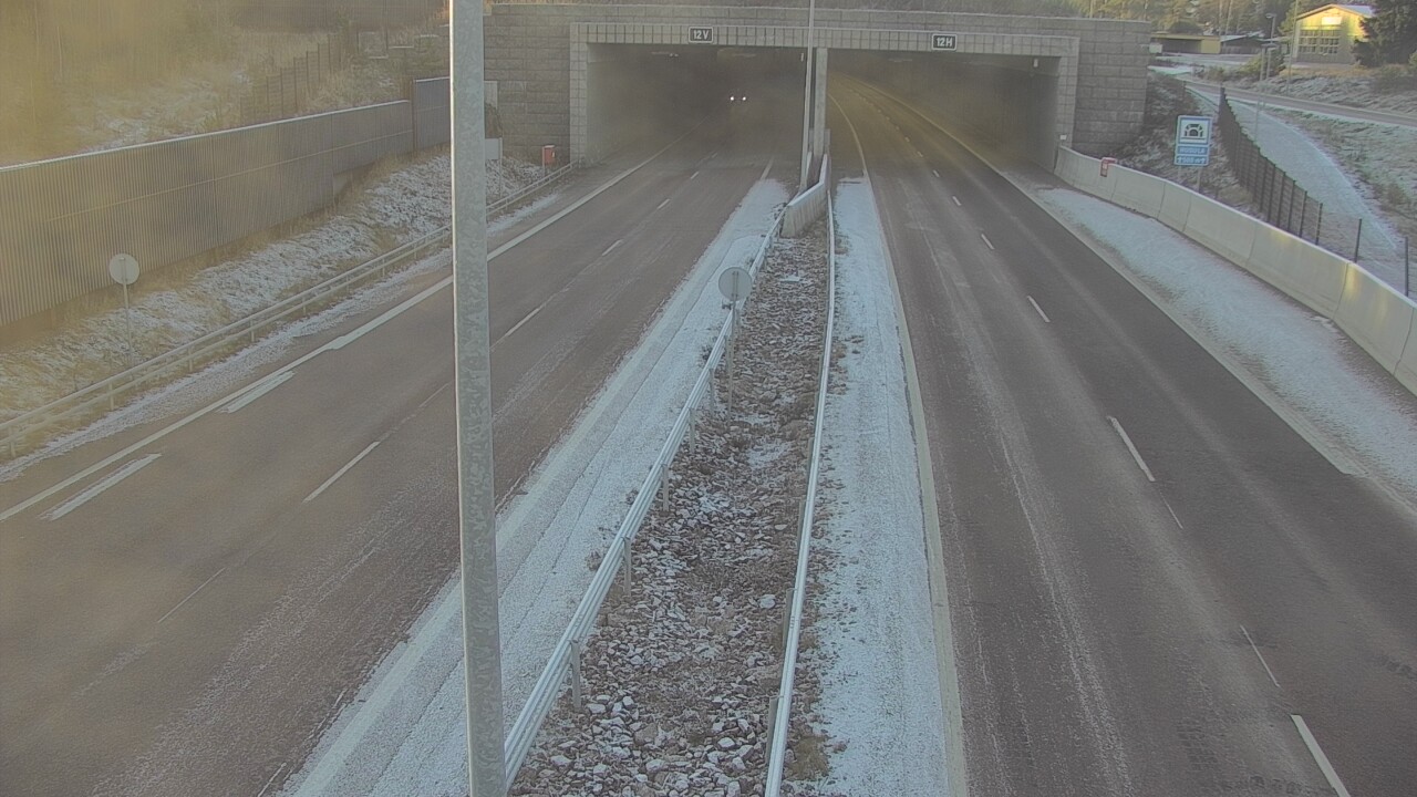 Kelikamerat Kuva Tie 7 Hamina, Husula, puomi itä, Hamina, Kymenlaakso