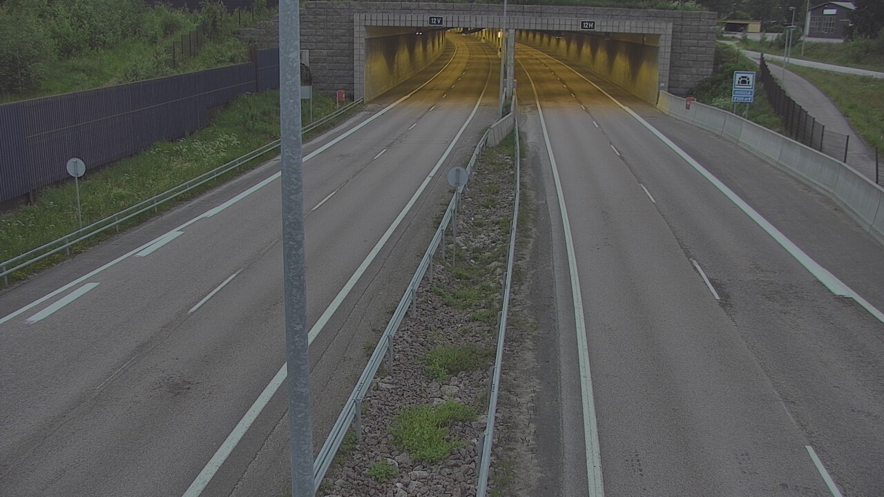 Kelikamerat Kuva Tie 7 Hamina, Husula, puomi itä, Hamina, Kymenlaakso