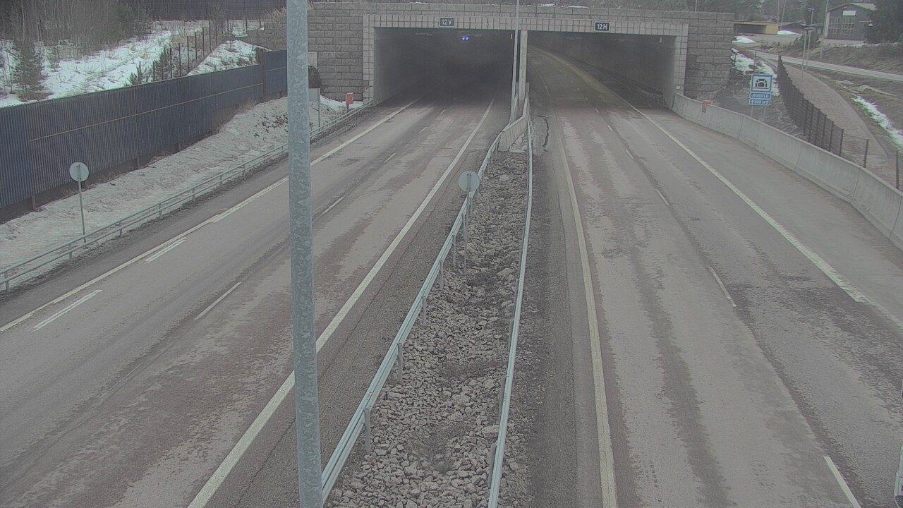 Kelikamerat Kuva Tie 7 Hamina, Husula, puomi itä, Hamina, Kymenlaakso