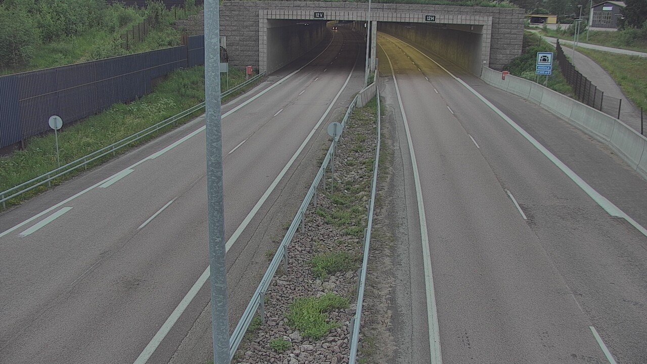 Kelikamerat Kuva Tie 7 Hamina, Husula, puomi itä, Hamina, Kymenlaakso