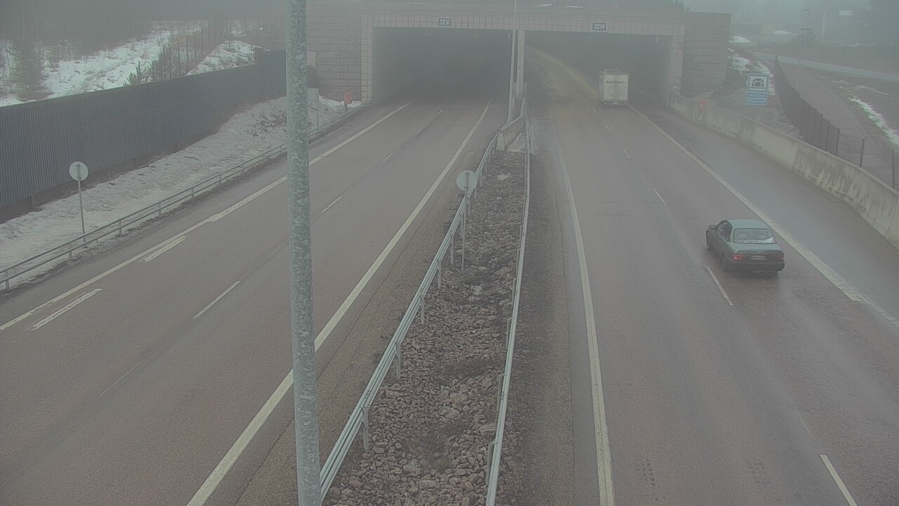 Kelikamerat Kuva Tie 7 Hamina, Husula, puomi itä, Hamina, Kymenlaakso