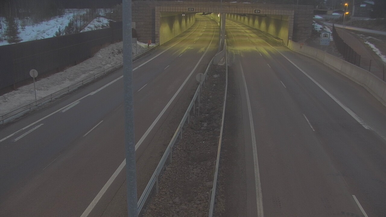 Kelikamerat Kuva Tie 7 Hamina, Husula, puomi itä, Hamina, Kymenlaakso